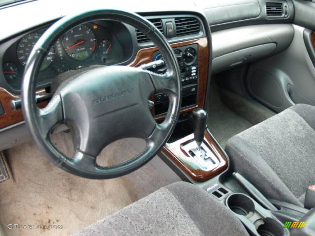 2002 Legacy GT Sedan - Titanium Pearl / Dark Gray photo #8