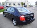 2006 Ebony Black Kia Spectra EX Sedan  photo #3