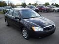 2006 Ebony Black Kia Spectra EX Sedan  photo #7