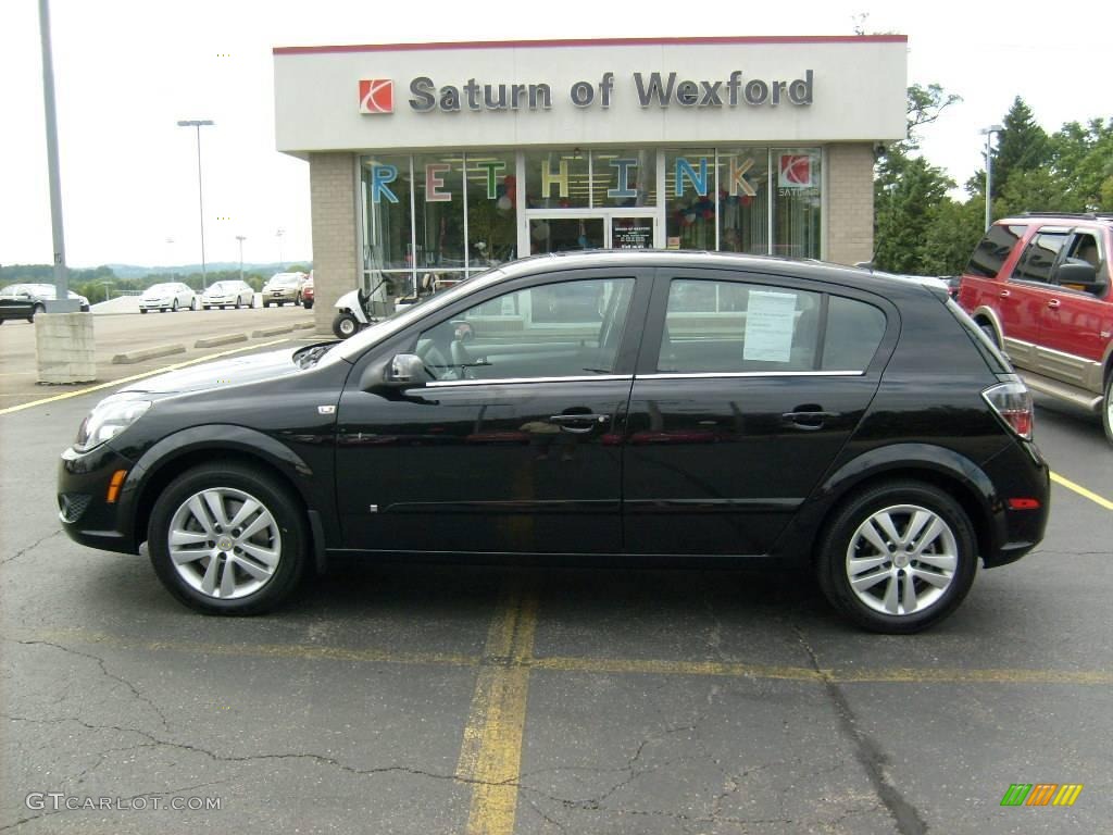 2008 Astra XR Sedan - Black Sapphire / Charcoal photo #1