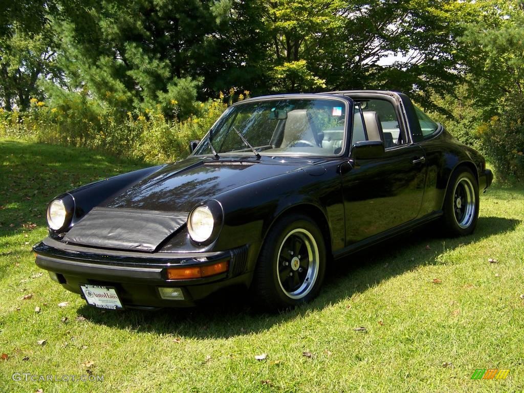 1986 911 Carrera Targa - Black / Grey photo #1