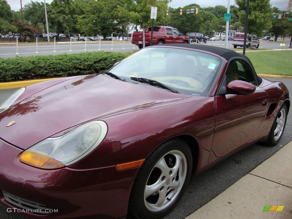 1999 Boxster  - Arena Red Metallic / Savanna Beige photo #1