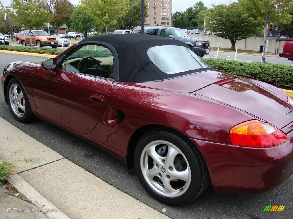 1999 Boxster  - Arena Red Metallic / Savanna Beige photo #3