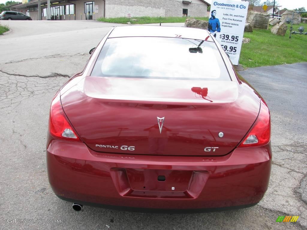 2009 G6 GT Coupe - Performance Red Metallic / Ebony photo #5