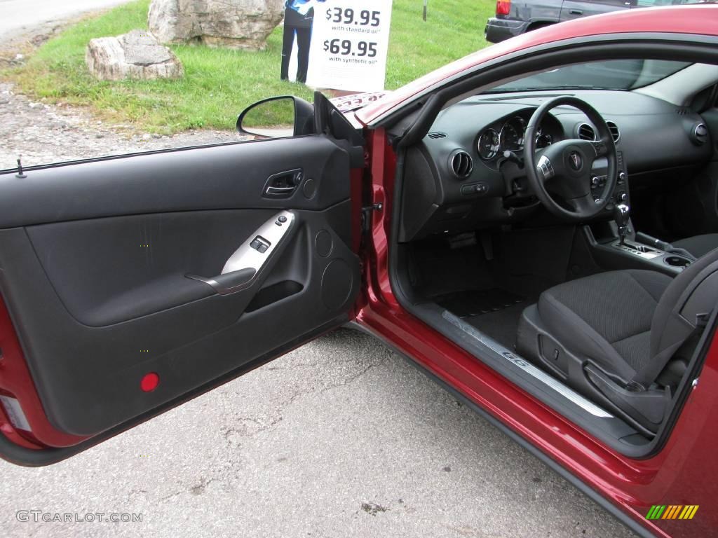 2009 G6 GT Coupe - Performance Red Metallic / Ebony photo #12