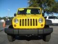 2008 Detonator Yellow Jeep Wrangler X 4x4  photo #8