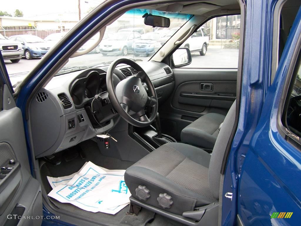 2003 Xterra XE V6 - Just Blue Metallic / Gray photo #6