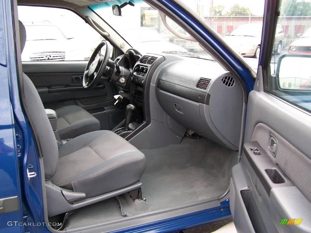 2003 Xterra XE V6 - Just Blue Metallic / Gray photo #8