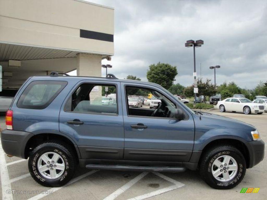 2006 Escape XLS - Norsea Blue Metallic / Medium/Dark Flint photo #3