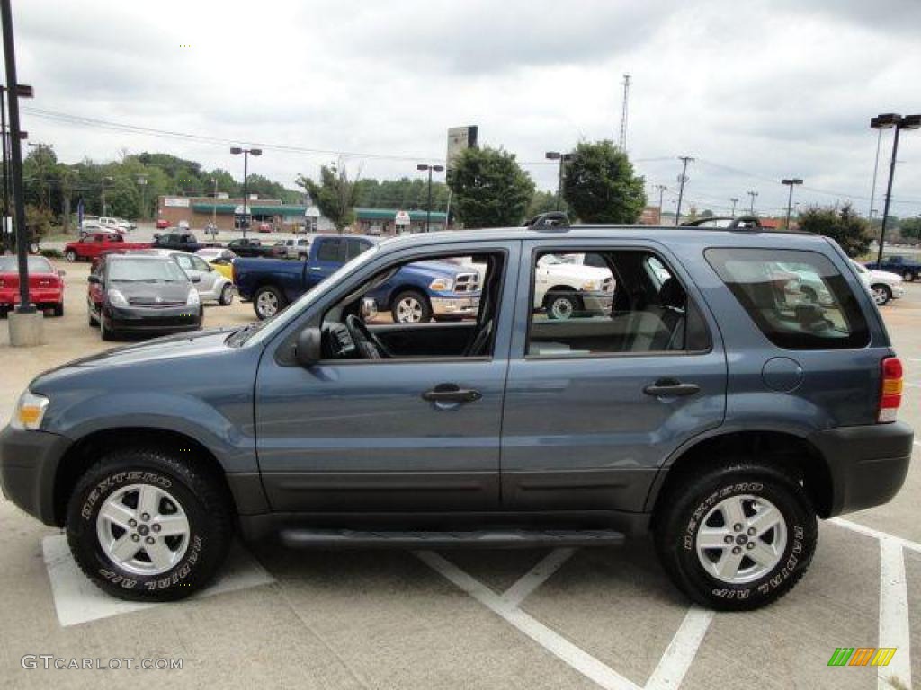 2006 Escape XLS - Norsea Blue Metallic / Medium/Dark Flint photo #7