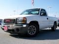 2006 Summit White GMC Sierra 1500 SL Regular Cab  photo #4