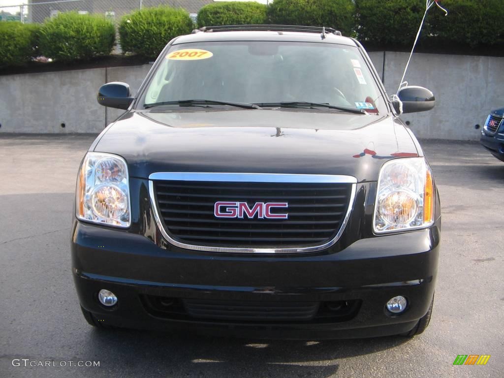 2007 Yukon XL 1500 SLT 4x4 - Onyx Black / Ebony Black photo #1