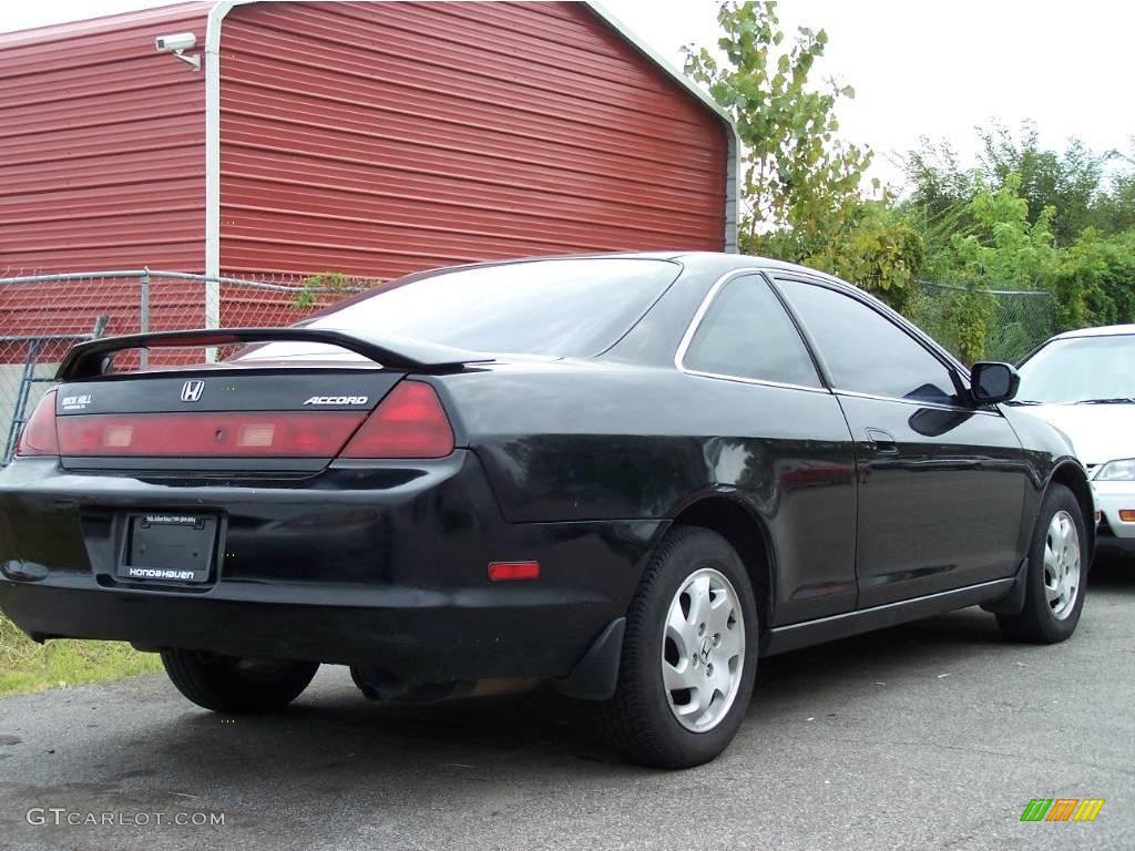 2000 Accord EX-L Coupe - Nighthawk Black Pearl / Charcoal photo #3