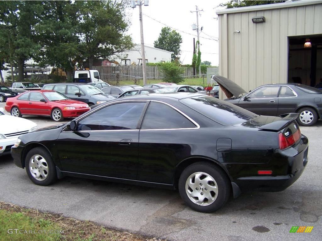 2000 Accord EX-L Coupe - Nighthawk Black Pearl / Charcoal photo #4