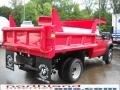 Red - F550 Super Duty XL Regular Cab Chassis 4x4 Dump Truck Photo No. 7