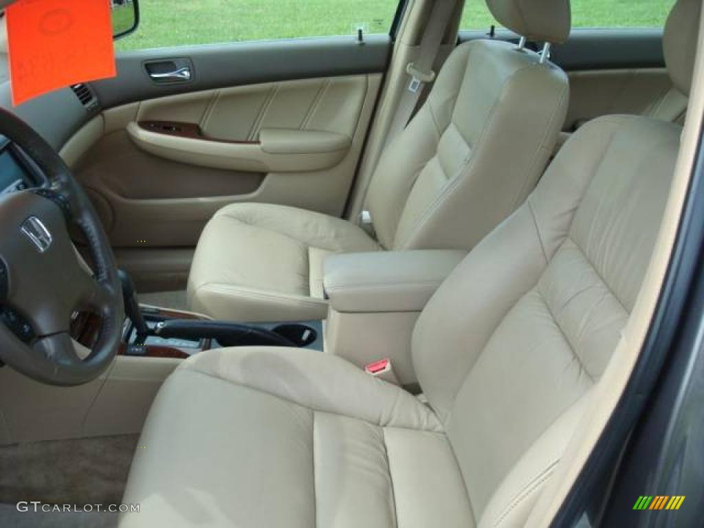 2007 Accord EX-L V6 Sedan - Carbon Bronze Pearl / Ivory photo #7
