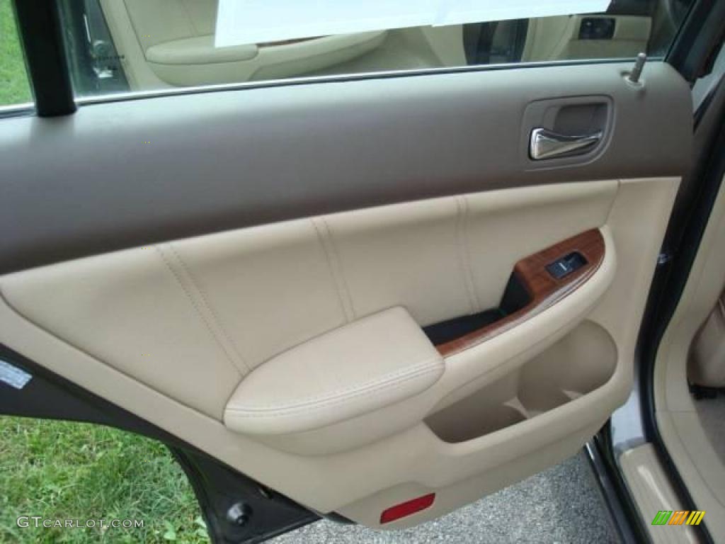 2007 Accord EX-L V6 Sedan - Carbon Bronze Pearl / Ivory photo #13