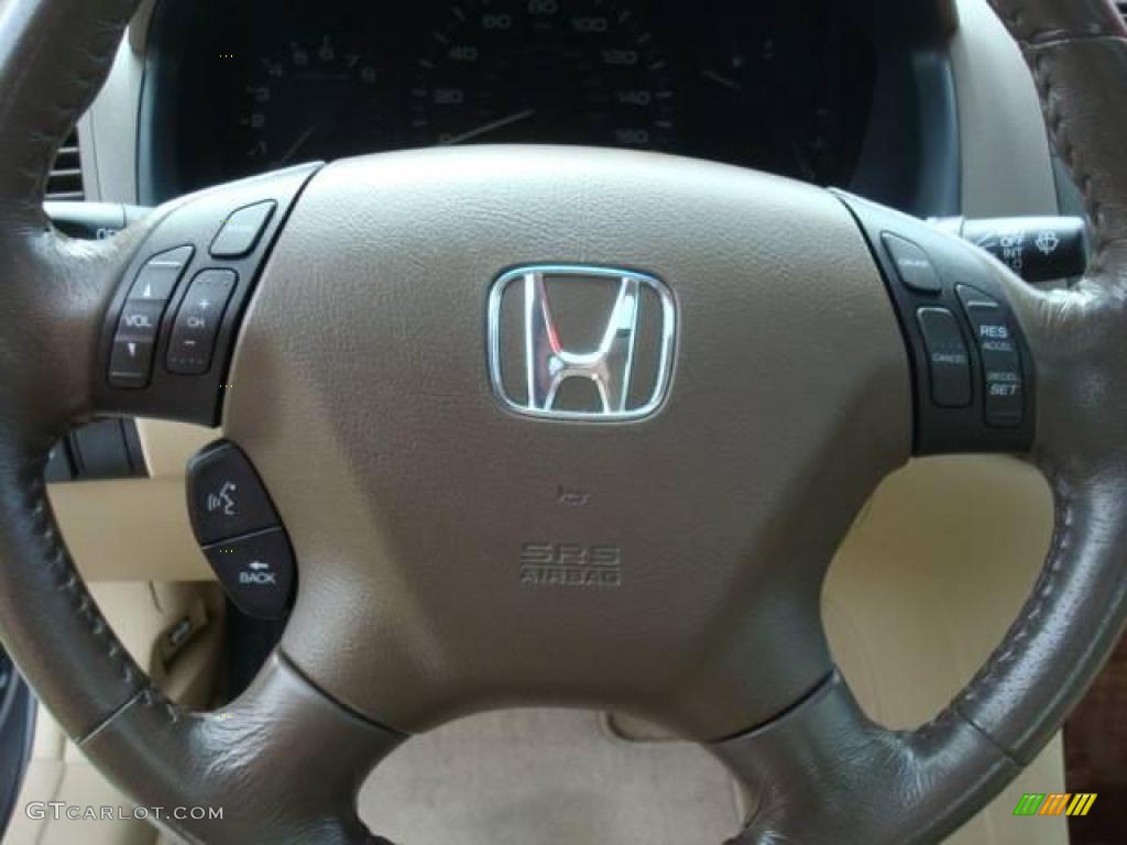 2007 Accord EX-L V6 Sedan - Carbon Bronze Pearl / Ivory photo #17