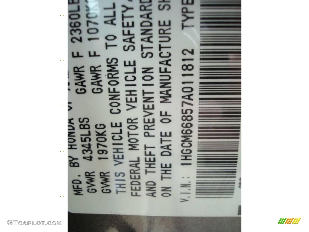 2007 Accord EX-L V6 Sedan - Carbon Bronze Pearl / Ivory photo #19