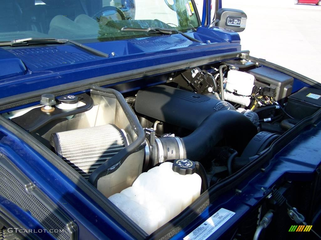 2007 H2 SUV - All Terrain Blue / Ebony Black photo #19