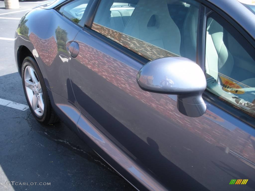 2007 Eclipse GT Coupe - Still Blue Pearl / Medium Gray photo #5