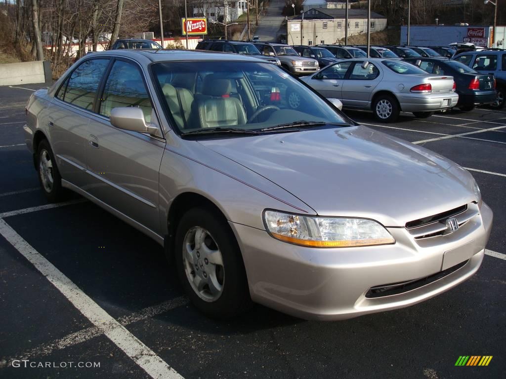 1998 Accord EX Sedan - Heather Mist Metallic / Ivory photo #6