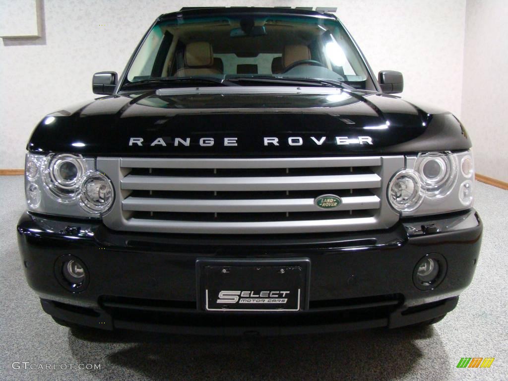 2007 Range Rover HSE - Java Black Pearl / Sand/Jet photo #2