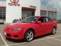 2008 Volcanic Red Mazda MAZDA6 i Touring Hatchback  photo #1