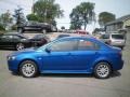 2010 Octane Blue Metallic Mitsubishi Lancer ES  photo #7