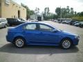 2010 Octane Blue Metallic Mitsubishi Lancer ES  photo #11