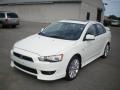 2010 Wicked White Metallic Mitsubishi Lancer GTS  photo #1