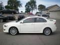 2010 Wicked White Metallic Mitsubishi Lancer GTS  photo #8