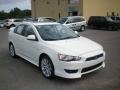 2010 Wicked White Metallic Mitsubishi Lancer GTS  photo #13