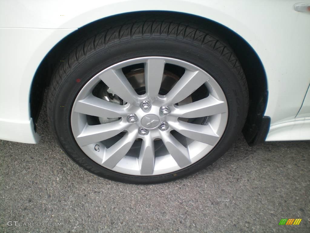 2010 Lancer GTS - Wicked White Metallic / Black photo #26