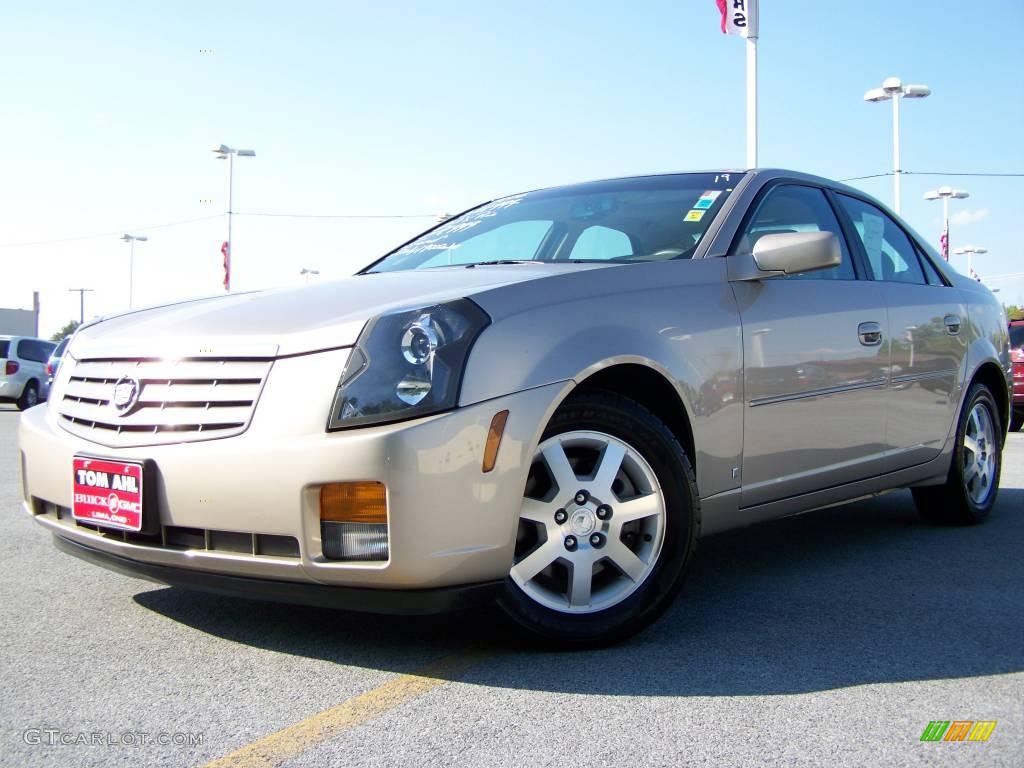 2006 CTS Sedan - Sand Storm / Cashmere photo #5