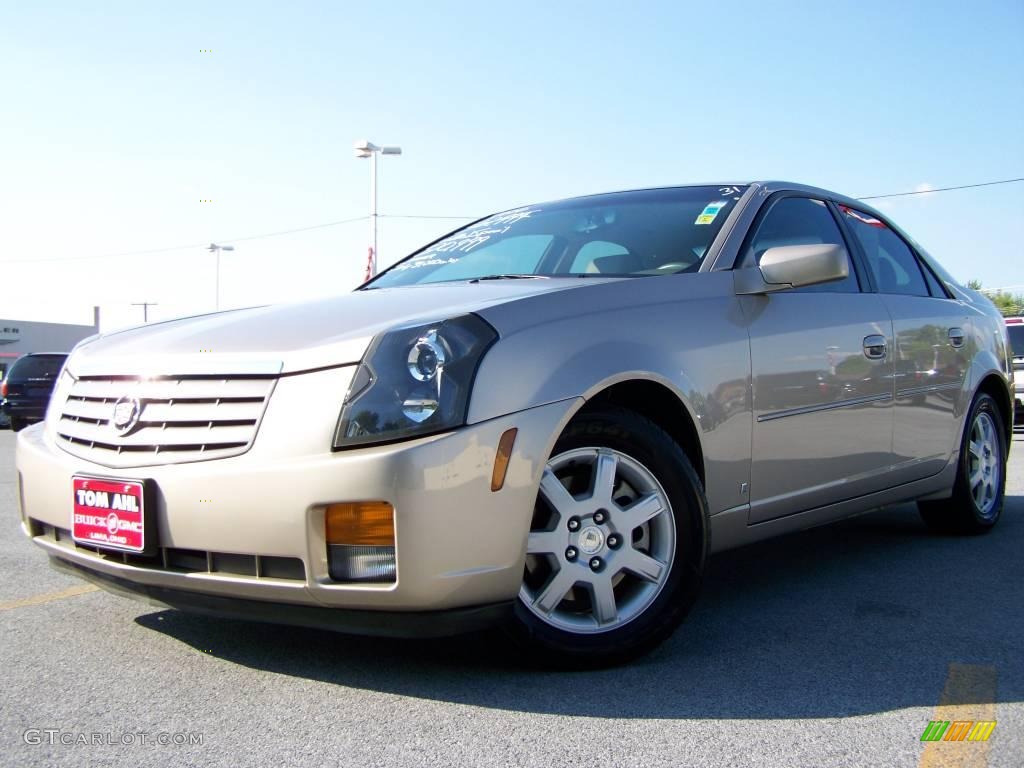 2006 CTS Sport Sedan - Sand Storm / Cashmere photo #5