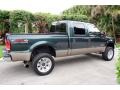 2004 Dark Green Satin Metallic Ford F250 Super Duty Lariat Crew Cab 4x4  photo #9