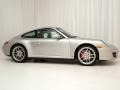 2009 Arctic Silver Metallic Porsche 911 Carrera 4S Coupe  photo #2