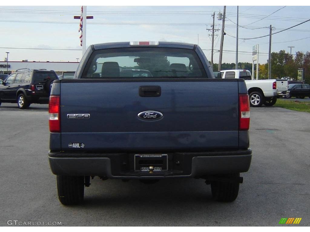 2006 F150 XL Regular Cab - Medium Wedgewood Blue Metallic / Medium/Dark Flint photo #4