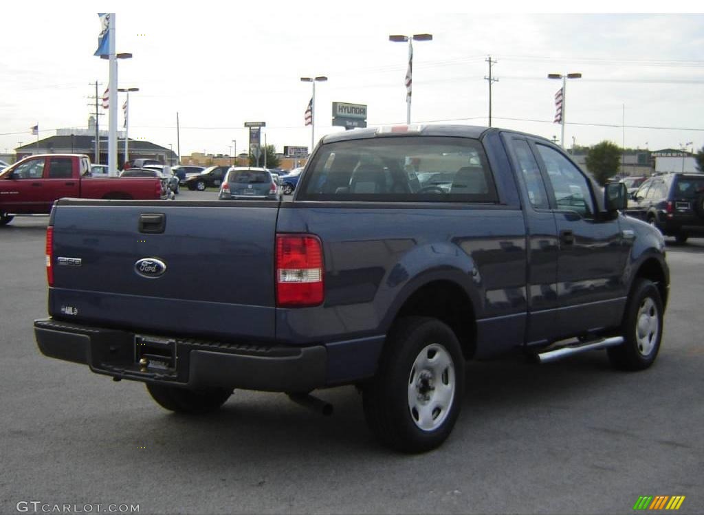 2006 F150 XL Regular Cab - Medium Wedgewood Blue Metallic / Medium/Dark Flint photo #5