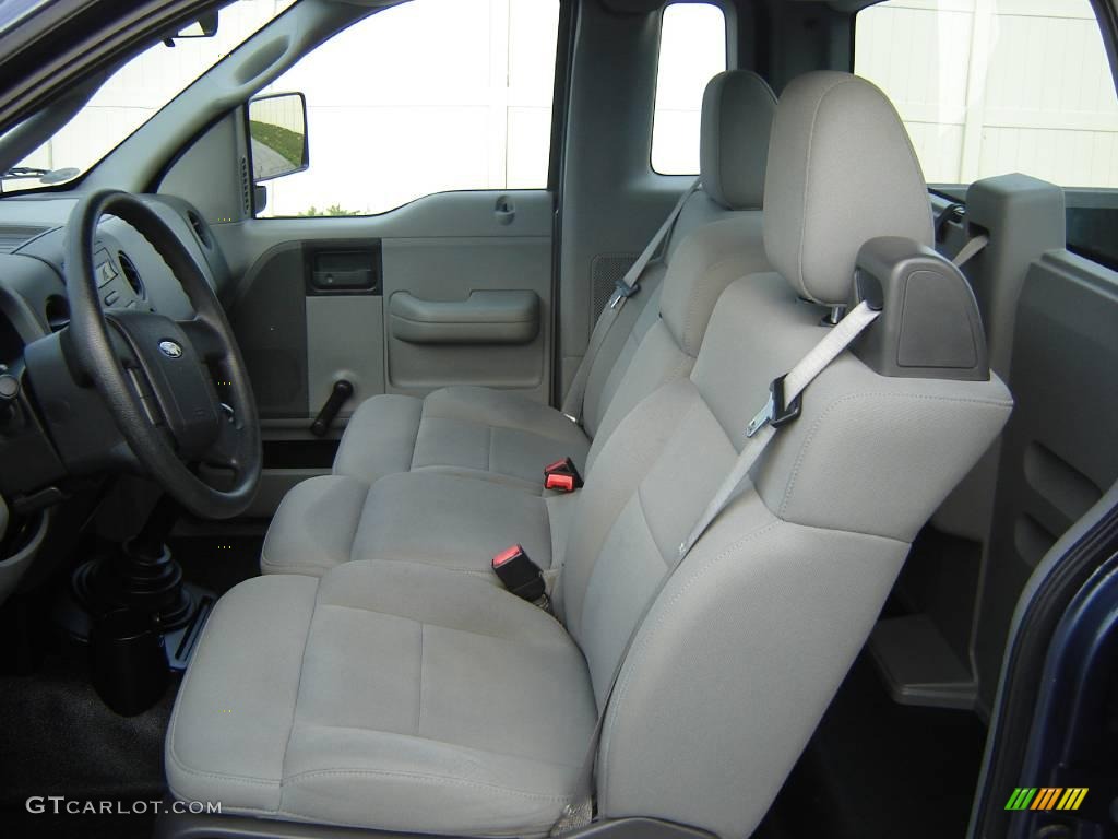 2006 F150 XL Regular Cab - Medium Wedgewood Blue Metallic / Medium/Dark Flint photo #9