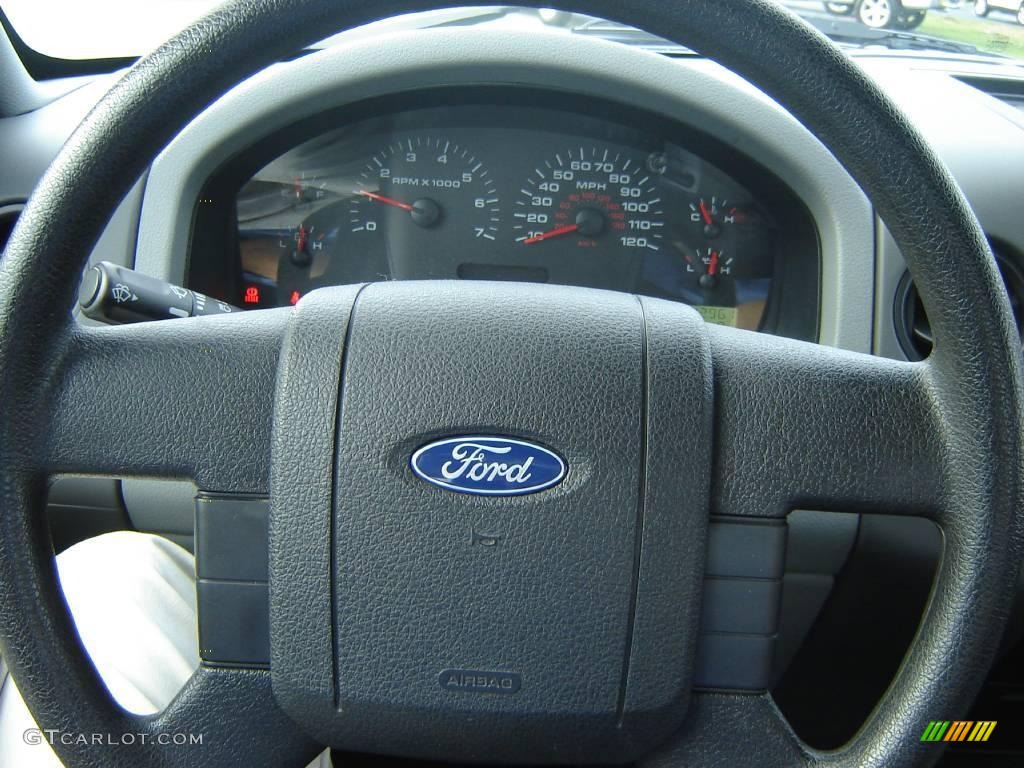 2006 F150 XL Regular Cab - Medium Wedgewood Blue Metallic / Medium/Dark Flint photo #13