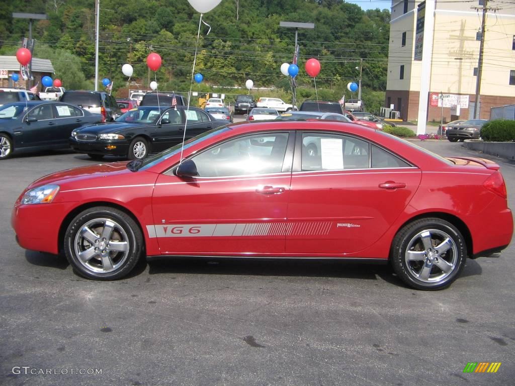 2006 G6 GT Sedan - Crimson Red / Ebony photo #3