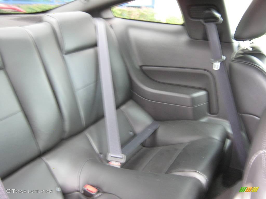 2007 Mustang V6 Premium Coupe - Redfire Metallic / Dark Charcoal photo #20
