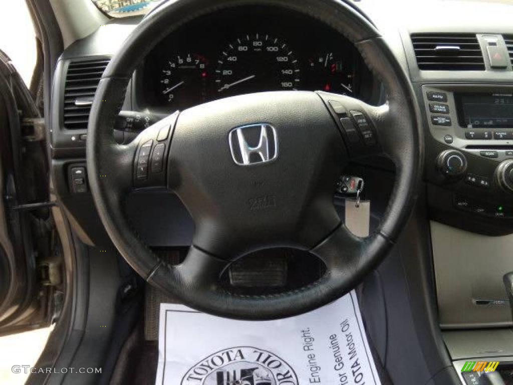 2006 Accord EX-L Sedan - Carbon Bronze Pearl / Black photo #25