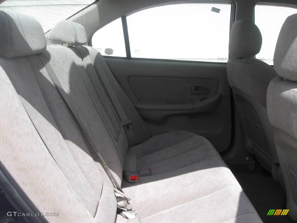 2006 Elantra GLS Sedan - Moonlit Dark Blue / Gray photo #4