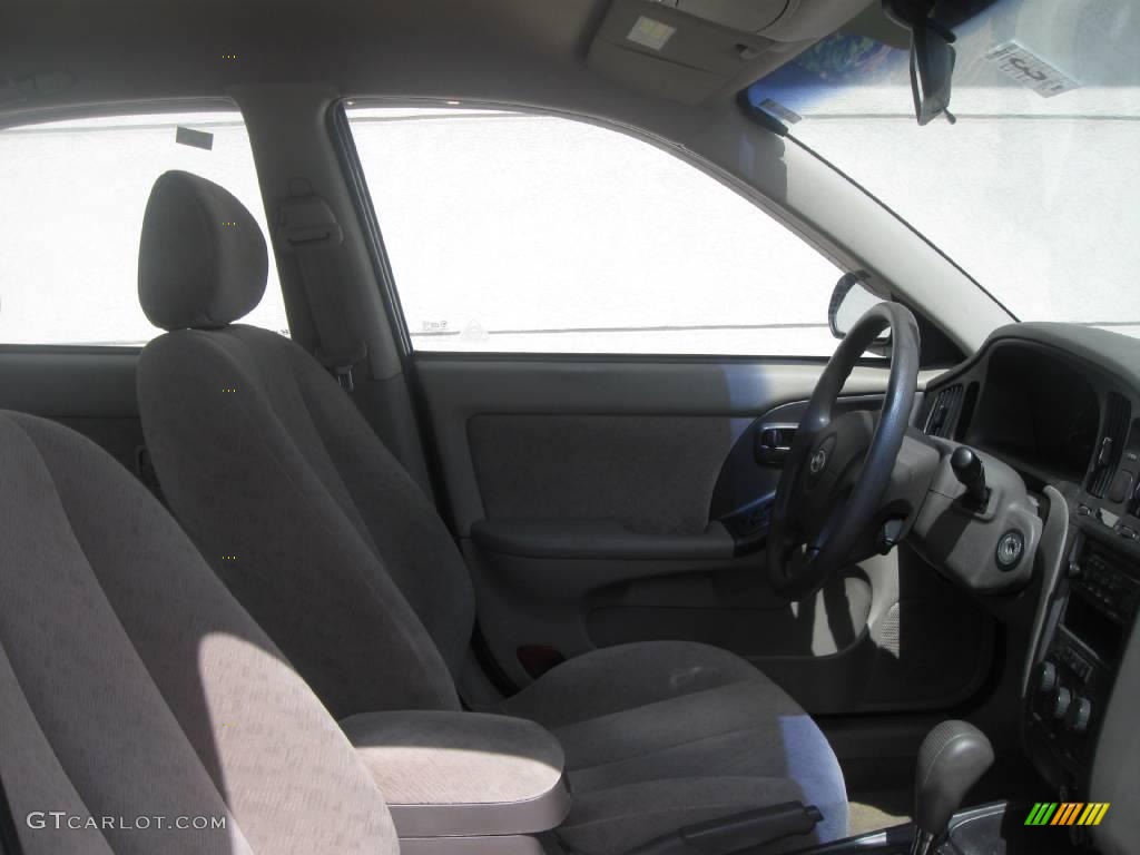 2006 Elantra GLS Sedan - Moonlit Dark Blue / Gray photo #5