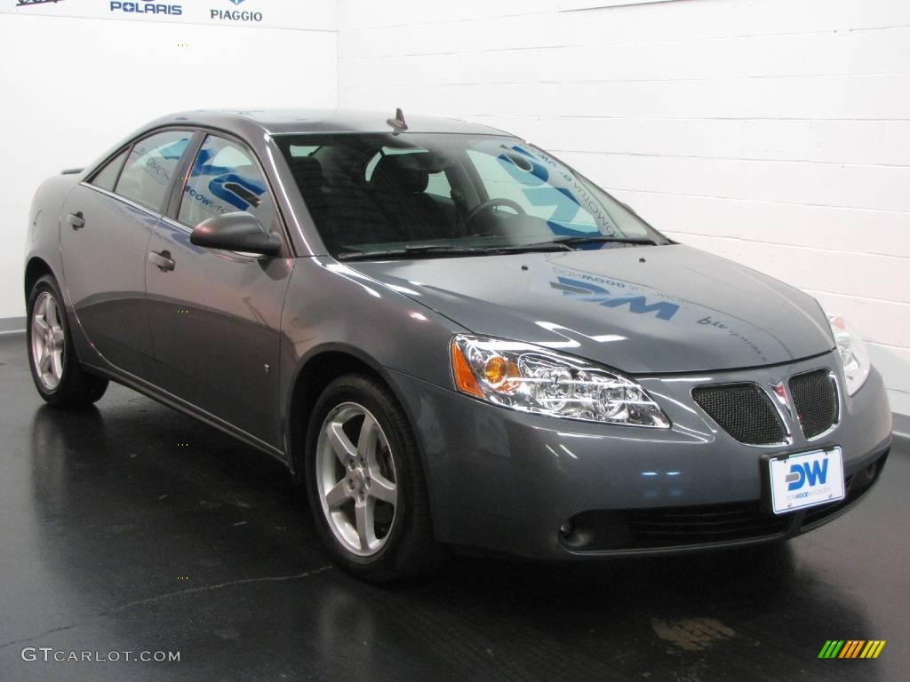 2009 G6 GT Sedan - Dark Steel Gray Metallic / Ebony photo #1