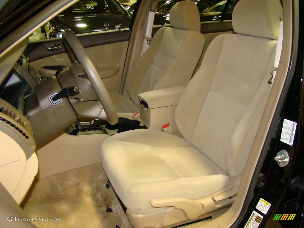 2006 Accord LX Sedan - Nighthawk Black Pearl / Ivory photo #14