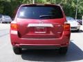 2008 Salsa Red Pearl Toyota Highlander 4WD  photo #18